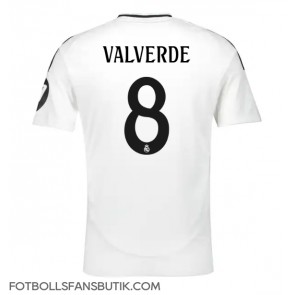 Real Madrid Federico Valverde #8 Replika Hemmatröja 2024-25 Kortärmad